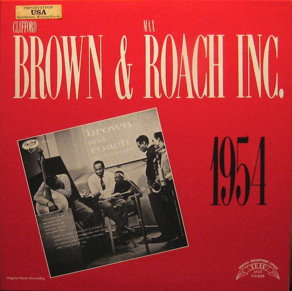 Release: Brown And Roach Incorporated-Vinyl-US-1974-TLP-5520-2597027