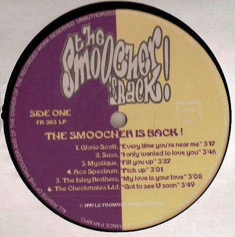 The Smoocher Is Back - 12 Class X Soul Tracks