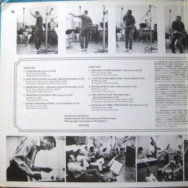 Master Release: Memphis Jackson by Milt Jackson