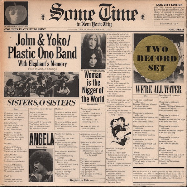 Release: Some Time In New York City-Vinyl-US-1972-SVBB 3392-1854690