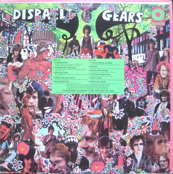 Release: Disraeli Gears-Vinyl-US-1967-SD 33-232-3074307