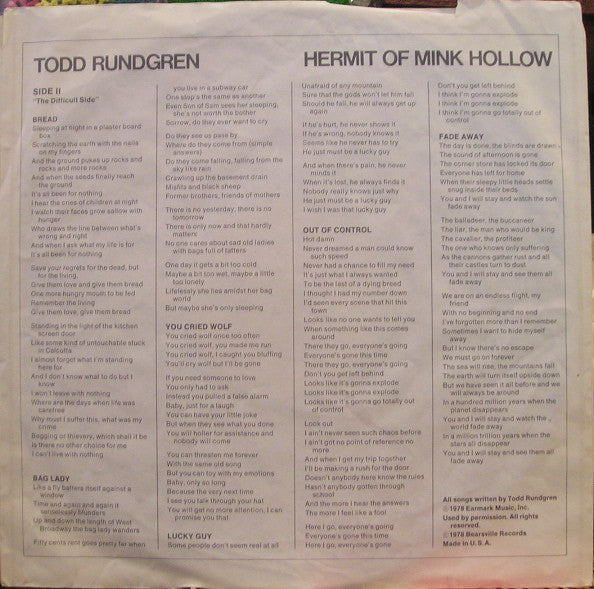 Hermit Of Mink Hollow