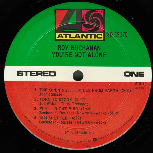 Release: You're Not Alone-Vinyl-US-1978-SD 19170-1690127