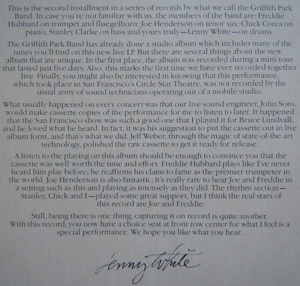 The Griffith Park Collection 2 In Concert