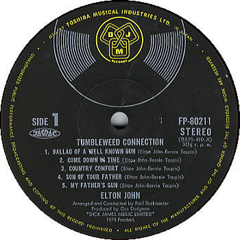 Tumbleweed Connection