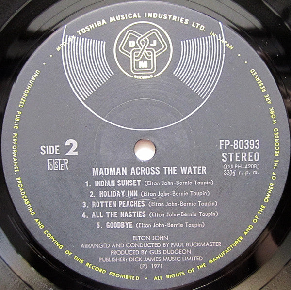 Madman Across The Water