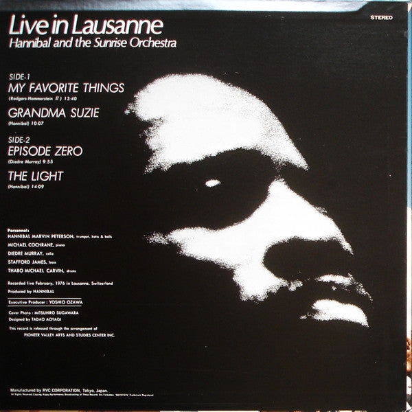 Master Release: Live In Lausanne by Hannibal Marvin Peterson