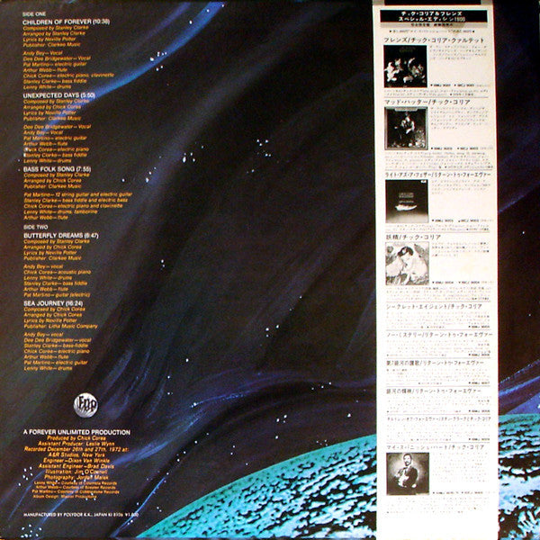 Release: Children Of Forever-Vinyl-Japan-1981-18MJ 9009, PD 5531-2231974
