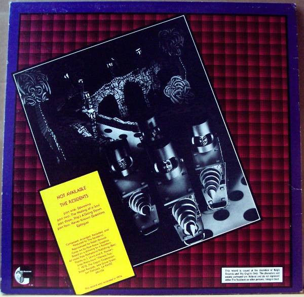 Master Release: Not Available by The Residents