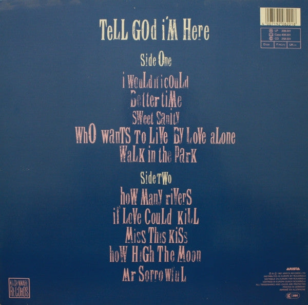 Release: Tell God I'm Here-Vinyl-Europe-1987-208 201-1494478