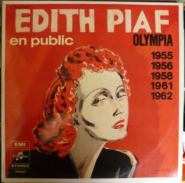 Release: En Public (Olympia 1955 1956 1958 1961 1962)-Vinyl-France-1970-2 C 162-11025/26/27 X, 2C.162.11.025/27 X-3531582