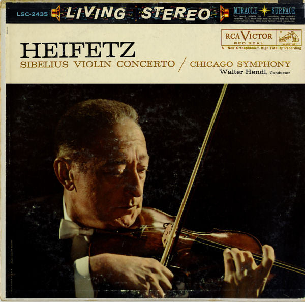 Release: Violin Concerto -Vinyl-US-1960-LSC-2435, LSC 2435-1513782