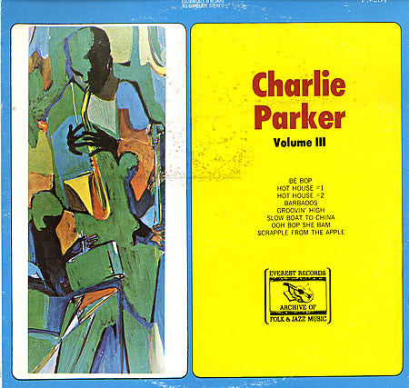 Charlie Parker Volume III