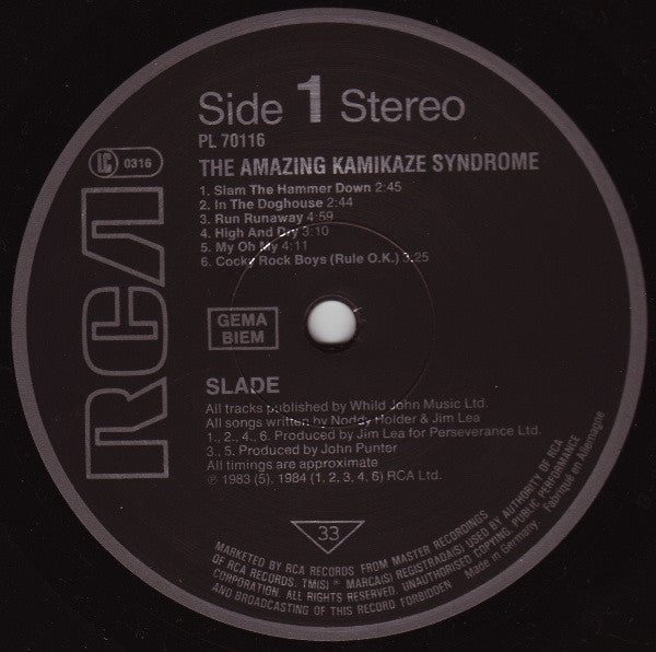 The Amazing Kamikaze Syndrome