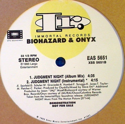 Release: Judgment Night-Vinyl-US-1993-EAS 5651-1630328