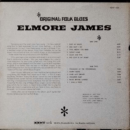 Master Release: Original Folk Blues by Elmore James