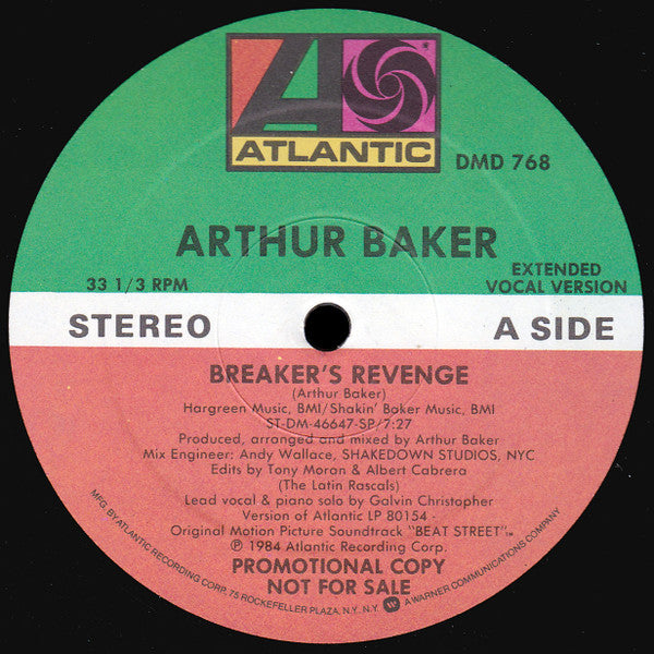 Master Release: Breaker's Revenge by Arthur Baker