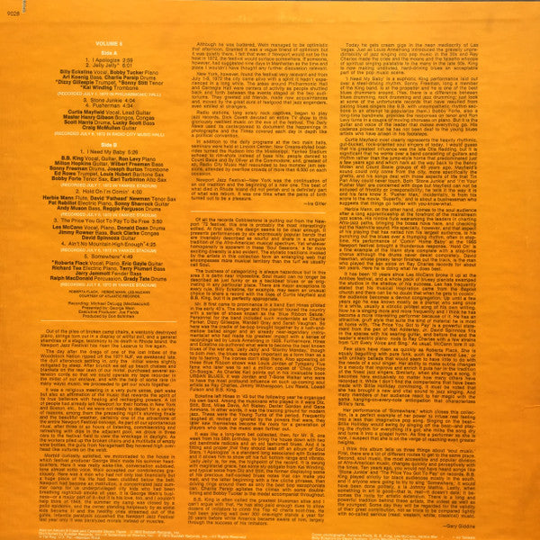 Release: Newport In New York '72 - The Soul Sessions, Vol. 6-Vinyl-US-1972-CST 9028-15909693