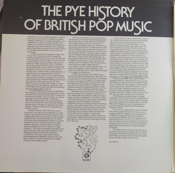 Release: The Searchers Vol. 2-Vinyl-US-1976-PYE 508-19452100