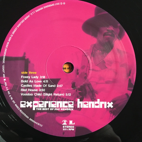 Experience Hendrix - The Best Of Jimi Hendrix ‎