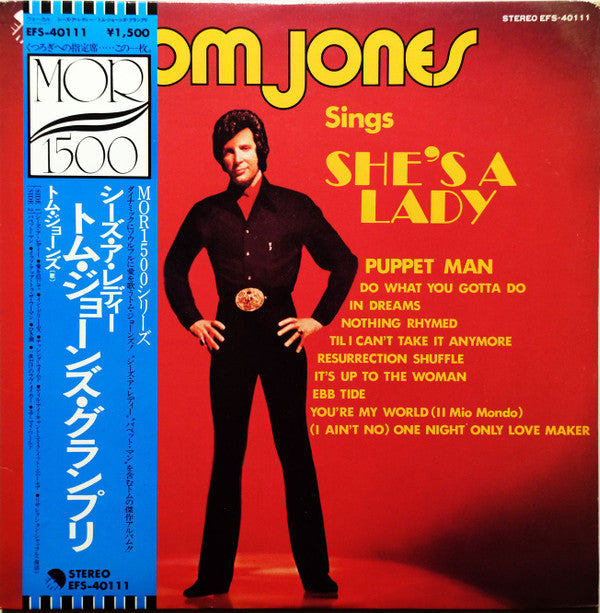 Master Release: Tom Jones Sings She's A Lady by Tom Jones