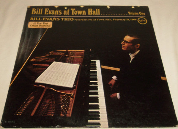 Release: Bill Evans At Town Hall (Volume One)-Vinyl-US-1966-V-8683-31418723