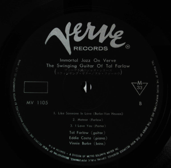 The Swinging Guitar Of Tal Farlow