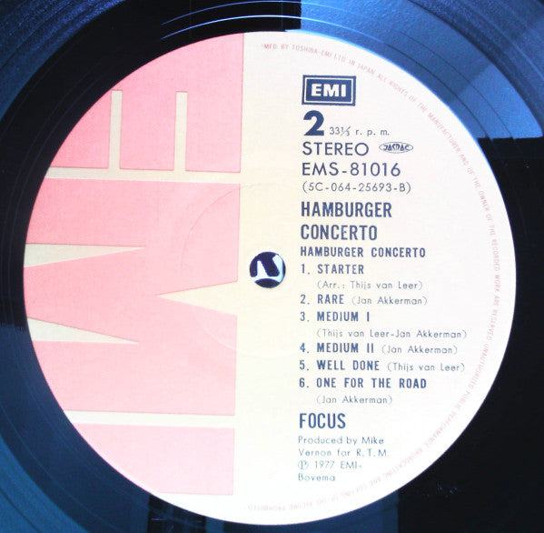 Hamburger Concerto = ハンバーガー・コンチェルト