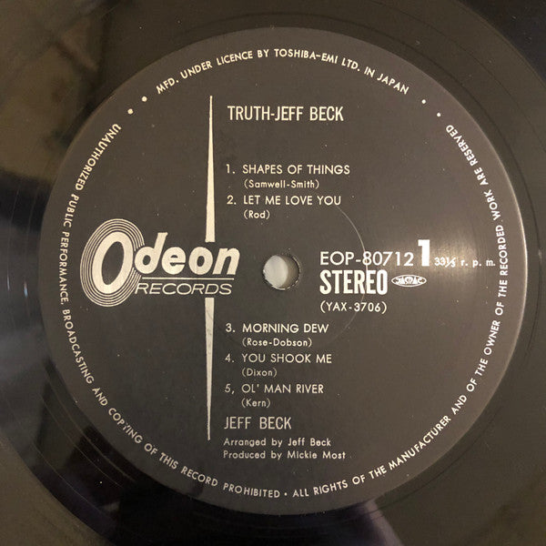Release: Truth-Vinyl-Japan-1973-EOP-80712-15925499