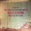 Alice Cooper - Muscle Of Love (LP, Album, Promo) - Very Good Plus (VG+) / Very Good (VG)