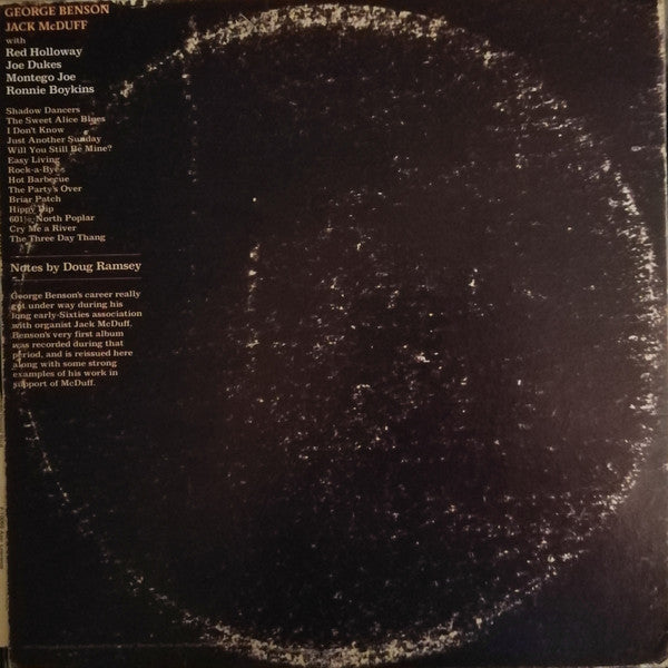 Release: George Benson / Jack McDuff-Vinyl-US-1977-P-24072-12390944