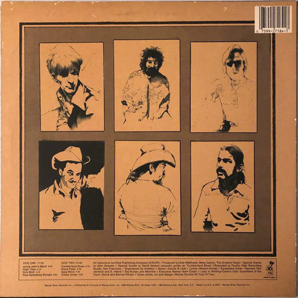 Release: Workingman's Dead-Vinyl-US-None-1869, WS 1869-15657777
