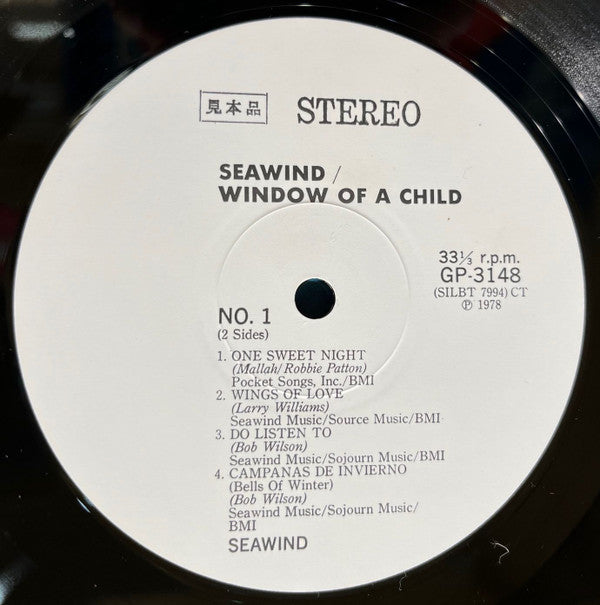 Release: Window Of A Child-Vinyl-Japan-1978-GP 3148-21635191