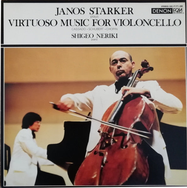 Release: Janos Starker Plays Virtuoso Music For Violoncello-Vinyl-Japan-1979-OX-7171-ND-13108519