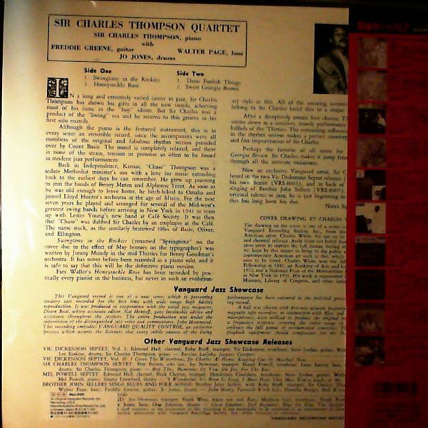 Sir Charles Thompson Quartet