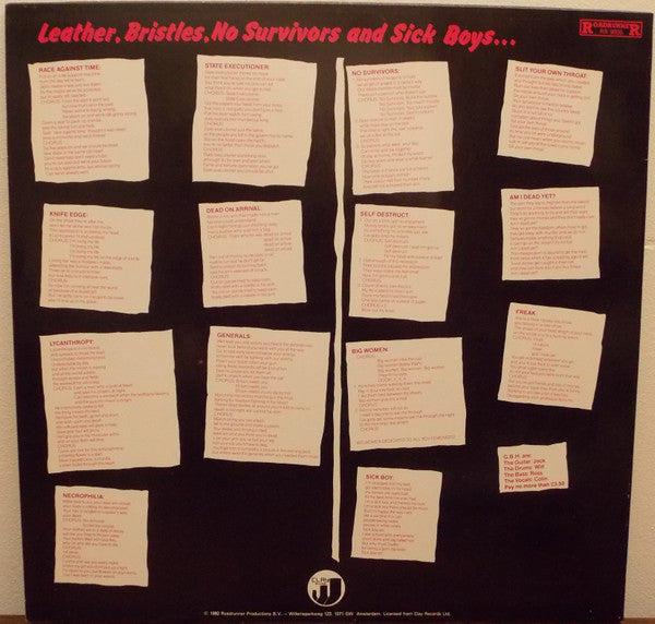 Master Release: Unknown Release by G.B.H.