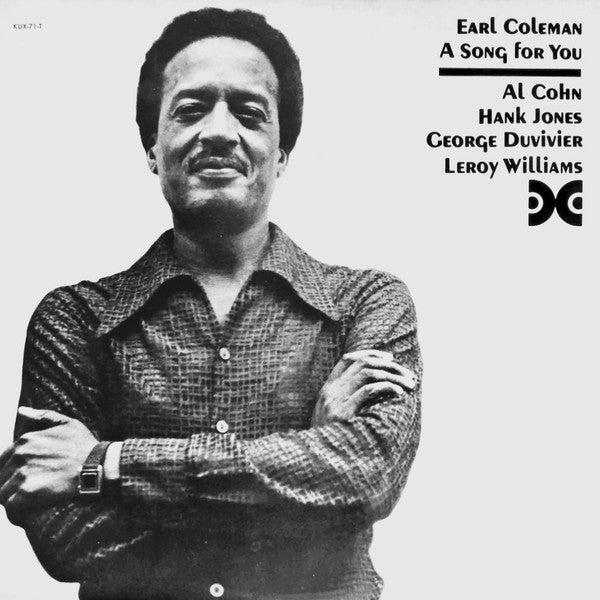 Master Release: A Song For You by Earl Coleman