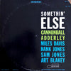 Cannonball Adderley - Somethin' Else (LP, Album, Reissue, Stereo) - Very Good Plus (VG+) / Very Good Plus (VG+)