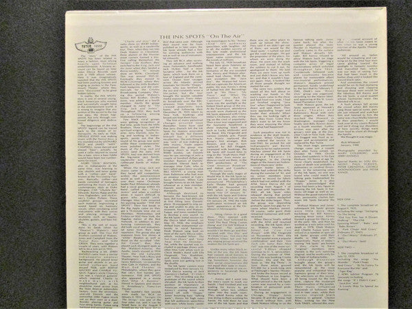 Release: On The Air-Vinyl-US-1980-1020-10469611