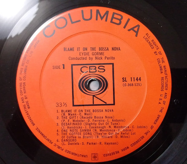 Blame It On The Bossa Nova