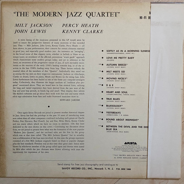 Modern Jazz Quartet