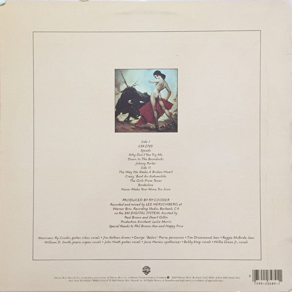 Release: Borderline-Vinyl-US-1980-BSK 3489-10638713