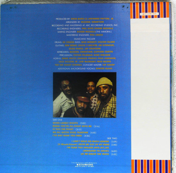 Release: Night Lights Harmony-Vinyl-Japan-1975-IPS-80274-13333910