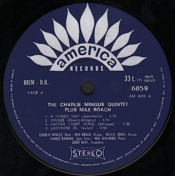The Charles Mingus Quintet + Max Roach