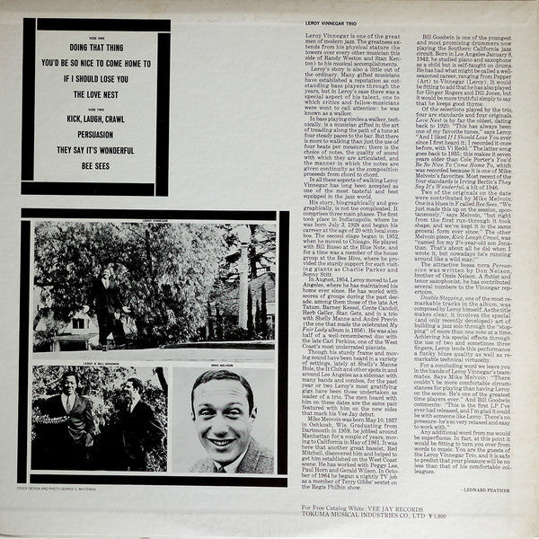 Release: Jazz's Great Walker-Vinyl-Japan-None-JC-14-10200347
