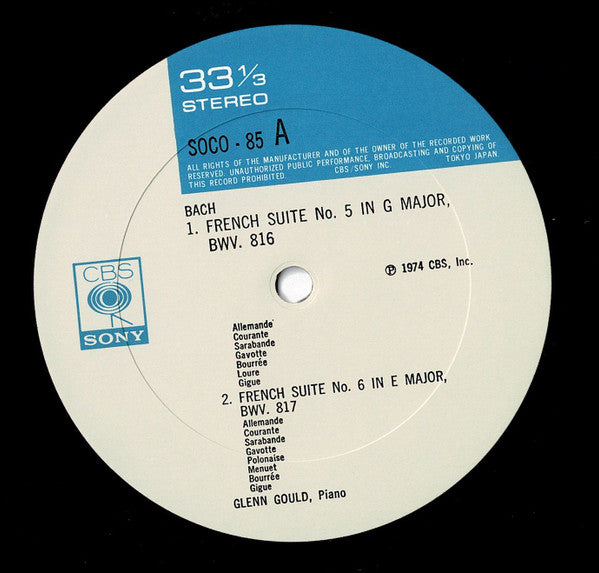 The French Suites, Vol. 2 No. 5 And 6 / Overture In The French Style