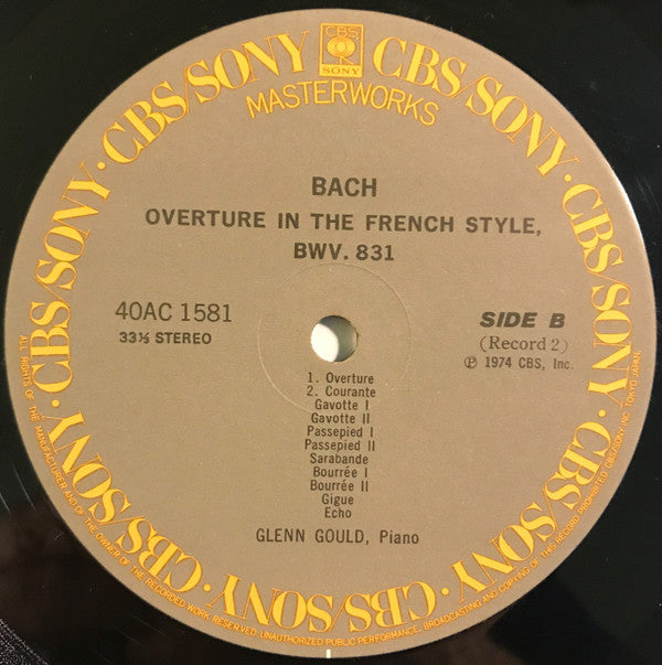 French Suites Complete & Overture In The French Style