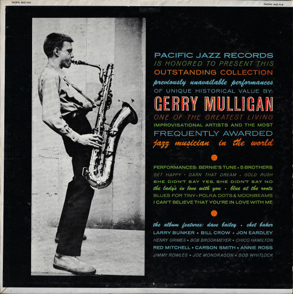 Master Release: The Genius Of Gerry Mulligan by Gerry Mulligan