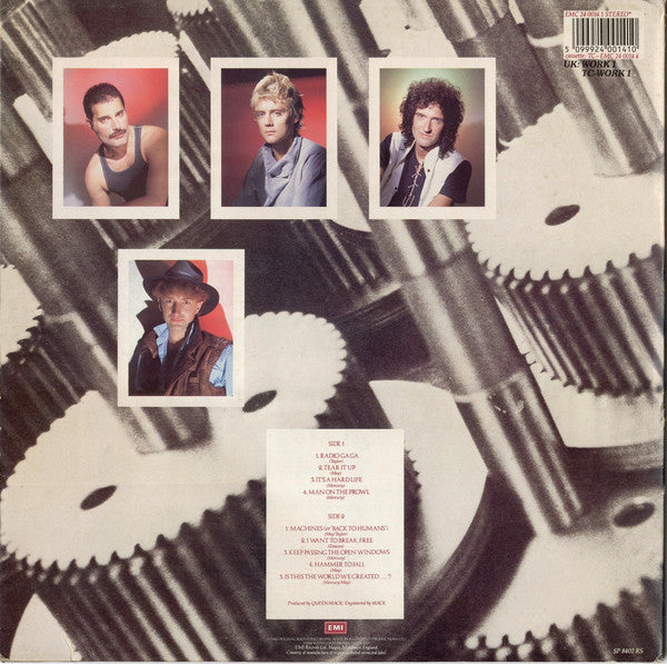 Release: The Works-Vinyl-UK-1984-WORK 1, EMC 240014 1, EMC 24 0014 1-13410659