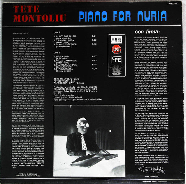 Piano For Nuria
